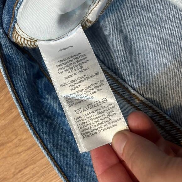 NWT Madewell The Petite '90s Straight Jean Revoir Wash Size 31P - Picture 8 of 10